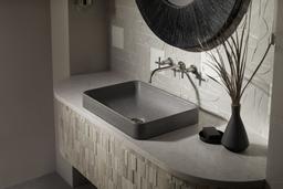 23'' rectangular vessel bathroom sink, no overflow - image 5