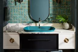 Essential 22'' x 60'' capsule framed mirror - image 14