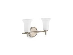 Bellera Two-light sconce with frosted shades - image 3
