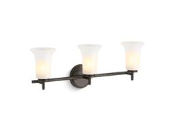 Bellera Three-light sconce with frosted shades - image 3