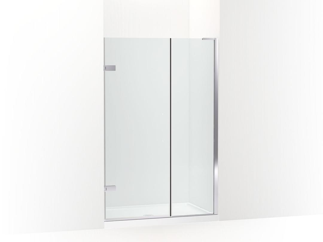 ComposedE 3/8'' pivot door glass and hardware, no handle by Kohler