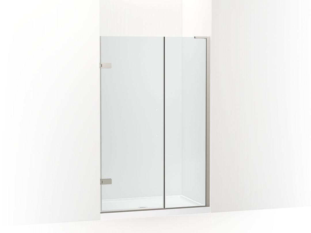 ComposedE 3/8'' pivot door glass and hardware, no handle by Kohler