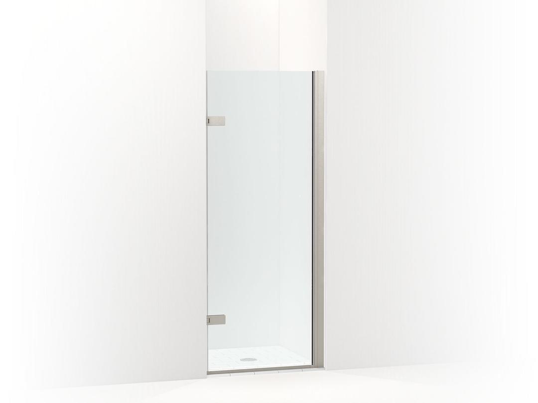 ComposedE 3/8'' pivot door glass and hardware, no handle by Kohler