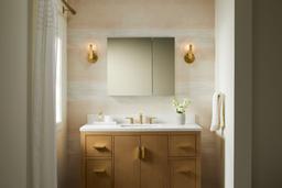 EmbarkE Slim 30'' x 26'' rectangular two-door medicine cabinet - image 3