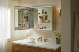 EmbarkE Premium XL 30'' x 26'' rectangular two-door medicine cabinet - image 4