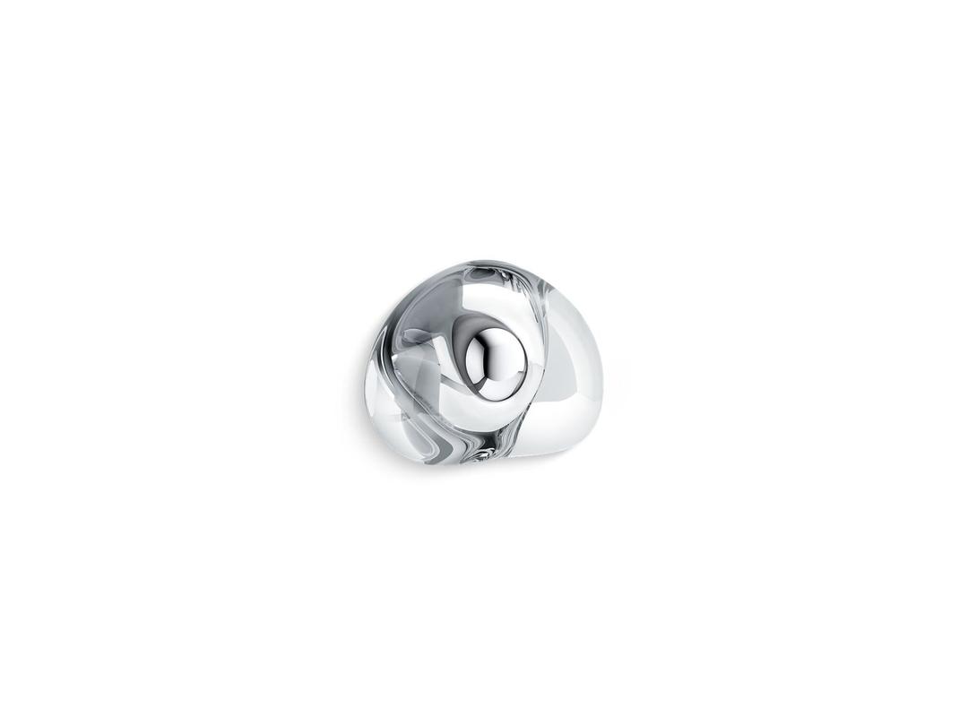 LandshapesE by Daniel Arsham Oval cabinet knob by Kohler