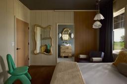 LandshapesE by Daniel Arsham 38'' x 60'' framed mirror - image 4