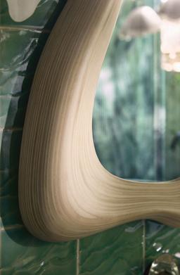 Kohler Landshapese By Daniel Arsham 27'' X 39'' Framed Mirror - Stratified Birch - image 3