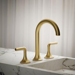 Occasion Bathroom sink faucet spout with Cane design, 1.2 gpm - image 12