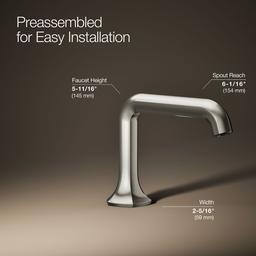 Occasion Bathroom sink faucet spout with Straight design, 1.2 gpm - image 23