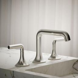 Occasion Bathroom sink faucet spout with Straight design, 1.2 gpm - image 15