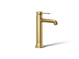 Kohler Occasion Tall Single-handle Bathroom Sink Faucet, 1.2 Gpm - Vibrant Brushed Moderne Brass - image 3