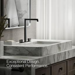 Components Bathroom sink faucet spout with Row design, 1.2 gpm - image 28