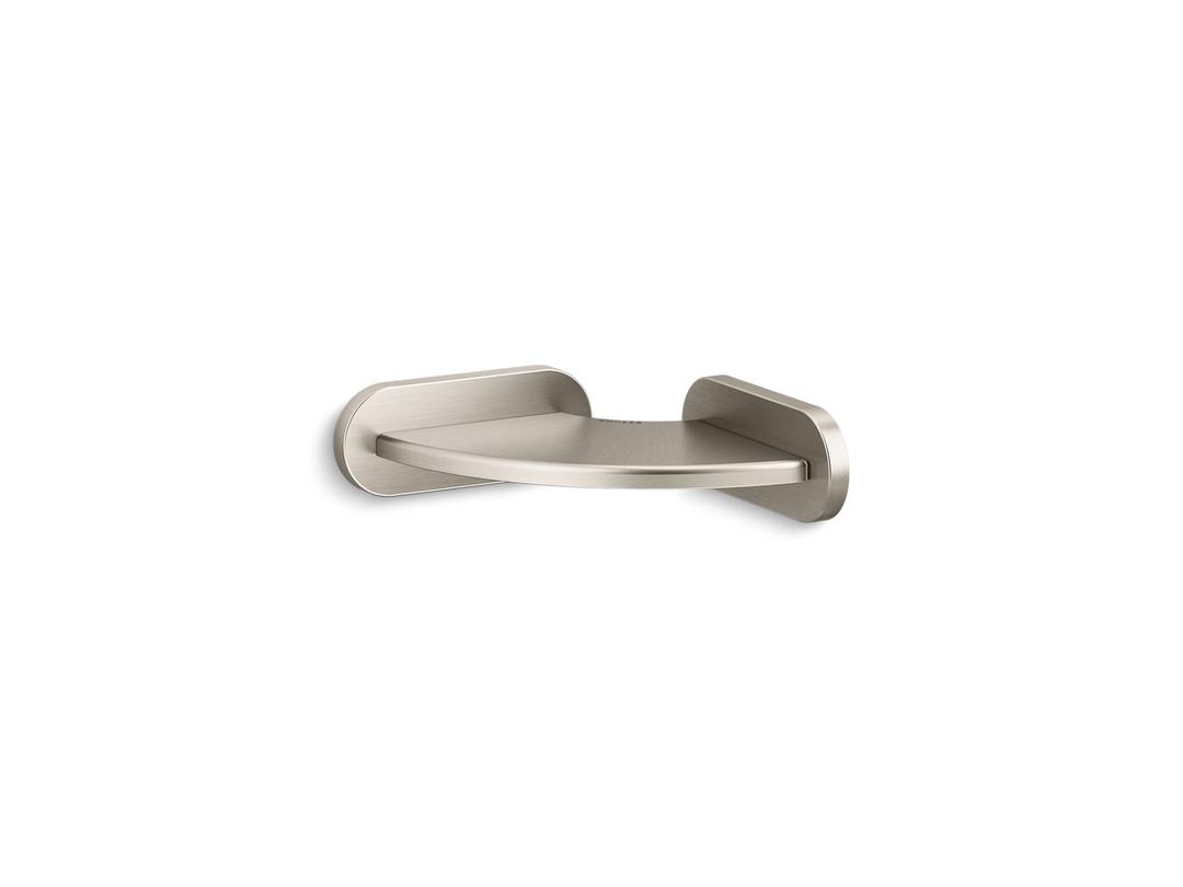 Elate Foot ledge - Vibrant Brushed Nickel by Kohler