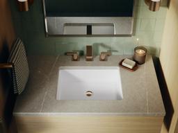 19-3/4'' rectangular undermount bathroom sink - image 5