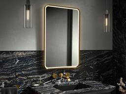 Essential Ultrabright 22 in. X 34 in. Rectangular Lighted Framed Mirror - image 17