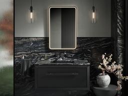 Essential Ultrabright 22 in. X 34 in. Rectangular Lighted Framed Mirror - image 10