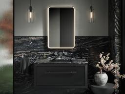 Essential Ultrabright 22 in. X 34 in. Rectangular Lighted Framed Mirror - image 7