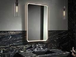 Essential Ultrabright 22 in. X 34 in. Rectangular Lighted Framed Mirror - image 5