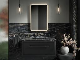 Essential Ultrabright 22 in. X 34 in. Rectangular Lighted Framed Mirror - image 16