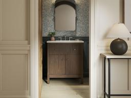 MalinE by Studio McGee 30'' bathroom vanity cabinet with sink and quartz top - image 7