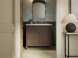 MalinE by Studio McGee 36'' bathroom vanity cabinet with sink and quartz top - image 7