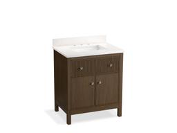 MalinE by Studio McGee 30'' bathroom vanity cabinet with sink and quartz top - image 3