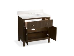 MalinE by Studio McGee 36'' bathroom vanity cabinet with sink and quartz top - image 5