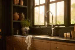 EdalynE by Studio McGee Semi-professional kitchen sink faucet with two-function sprayhead - image 8
