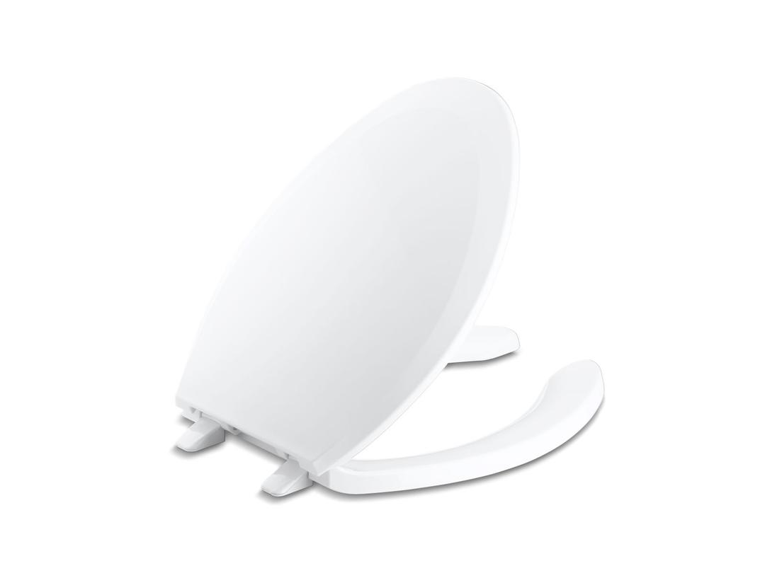 Kohler Lustrae Elongated Toilet Seat - White by Kohler