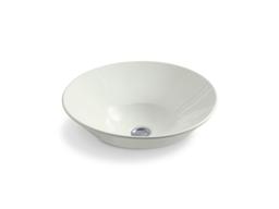 Conical Bell vessel or wall-mount bathroom sink with glazed underside - image 10
