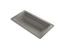 Archer 72'' x 36'' alcove bath with Bask heated surface, alcove, right drain - image 18