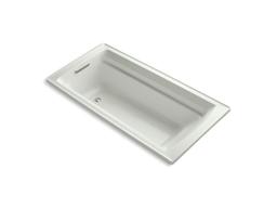 Archer 72'' x 36'' alcove bath with Bask heated surface, alcove, right drain - image 19