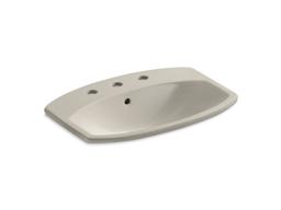 Cimarron 22-3/4'' rectangle drop-in bathroom sink - image 20