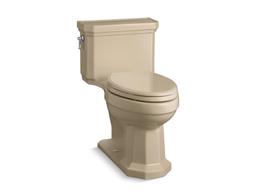 One-piece compact elongated toilet with concealed trapway, 1.28 gpf - image 8