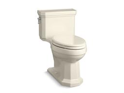 One-piece compact elongated toilet with concealed trapway, 1.28 gpf - image 9