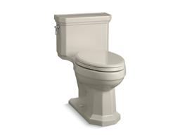 One-piece compact elongated toilet with concealed trapway, 1.28 gpf - image 13