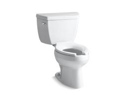Kohler Wellworth Classic Toilet | Two-Piece | Elongated | 1.0 GPF | Flushmate Pressure-Assist - Black - image 2