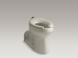 AngleseyE Floor-mount top spud flushometer bowl with bedpan lugs - image 6