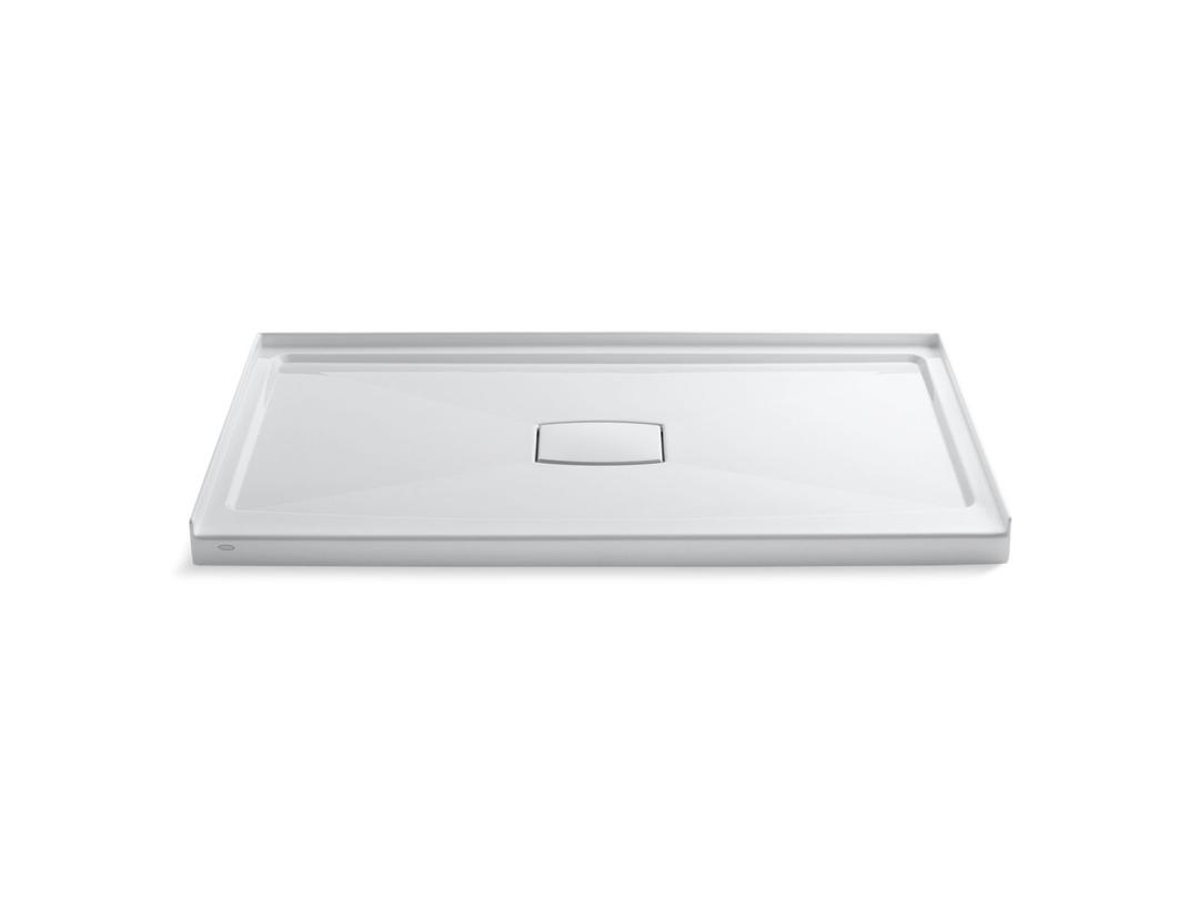 Archer 60'' x 36'' alcove shower base, center drain by Kohler