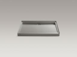 Groove 48'' x 36'' alcove shower base, rear center drain - image 8