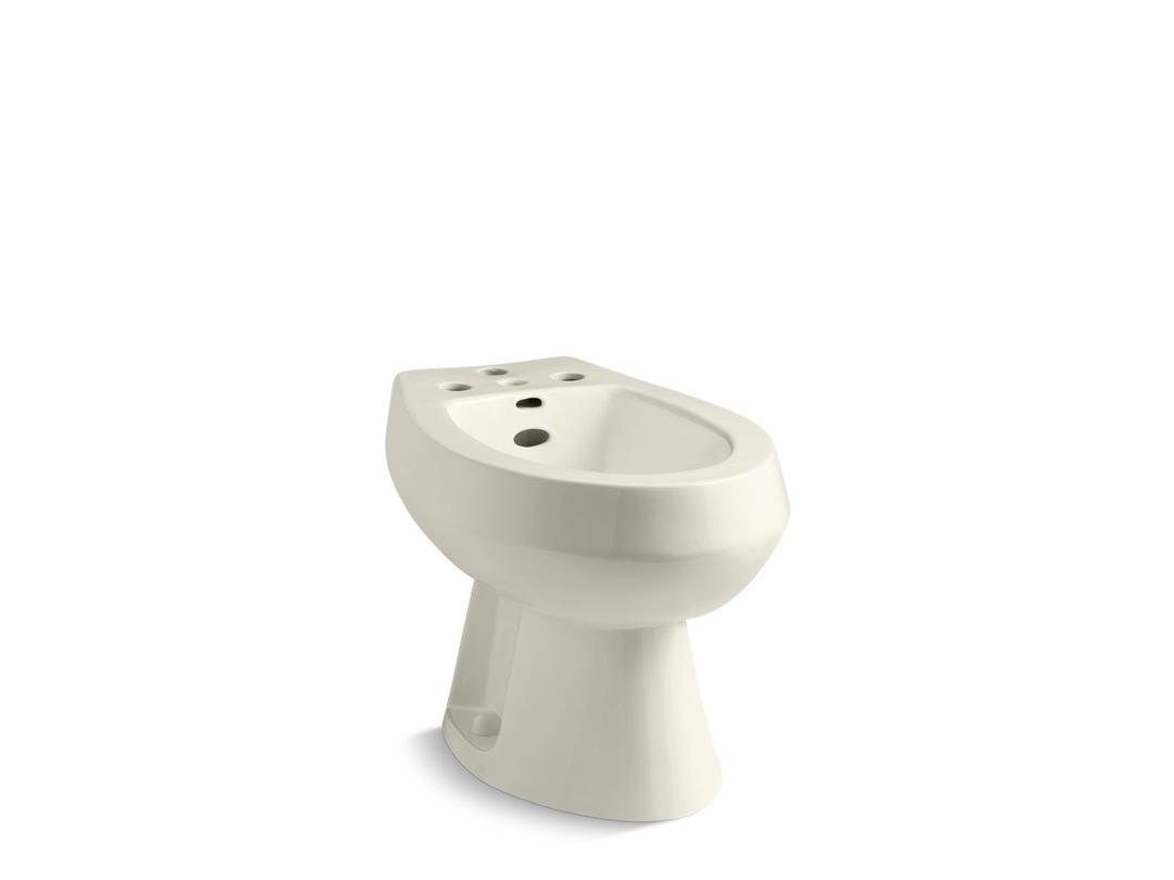 San Tropez Vertical spray bidet with 4 faucet holes by Kohler