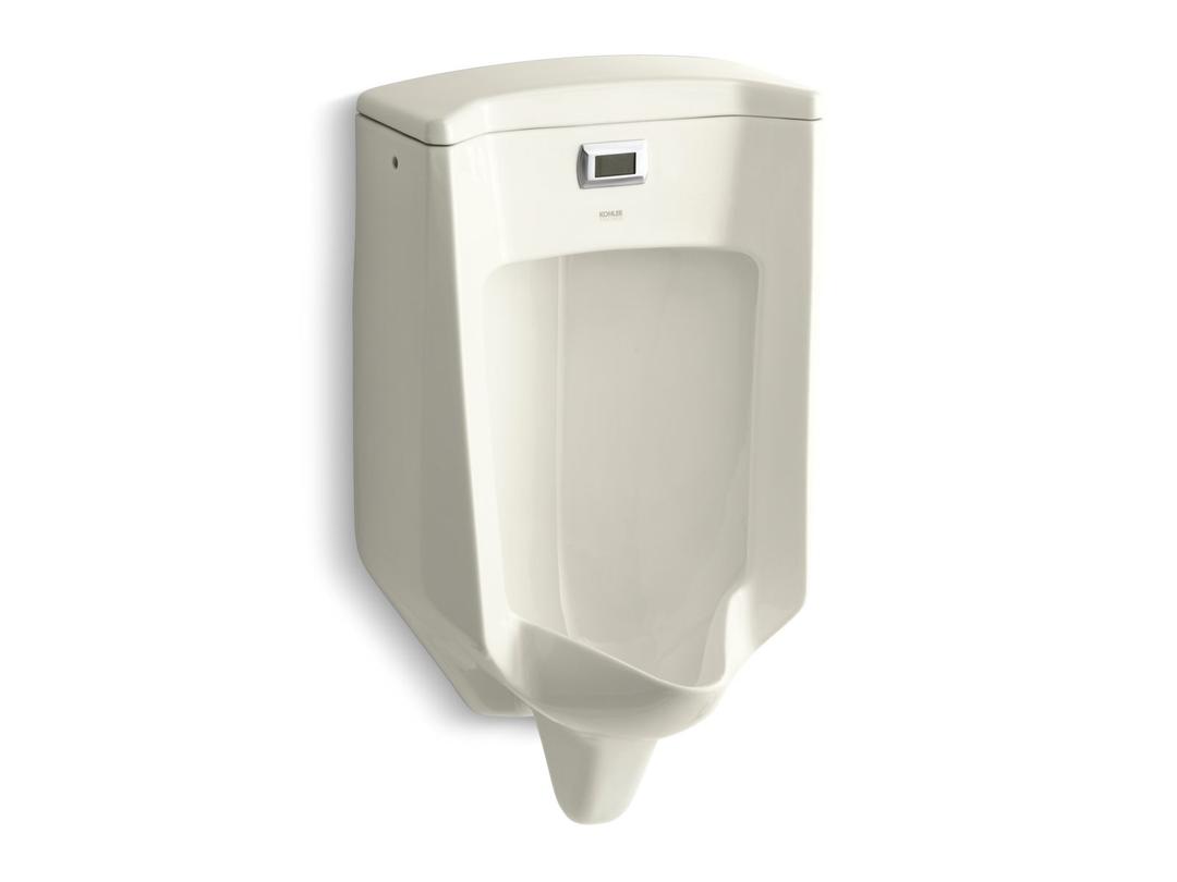 BardonE Wall-hung rear-spud touchless urinal, 0.5 gpf by Kohler