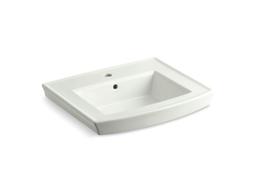 Archer 24'' rectangular pedestal bathroom sink - image 19