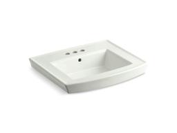 Archer 24'' rectangular pedestal bathroom sink - image 19