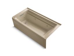 Archer 72'' x 36'' alcove whirlpool bath with alcove, left drain - image 8