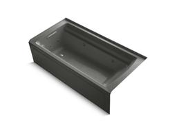 Archer 72'' x 36'' alcove whirlpool bath with alcove, left drain - image 11