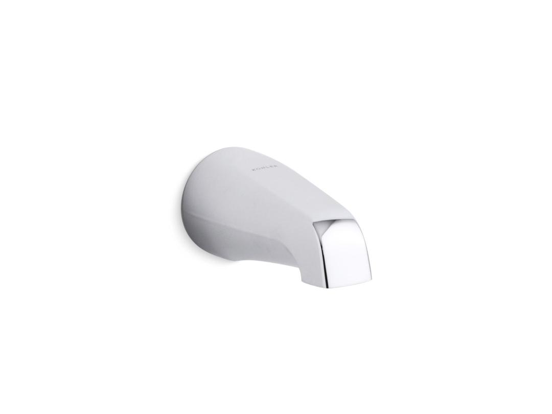 Coralais Wall-mount bath spout, 4-7/8'', slip-fit connection by Kohler