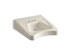 Kohler Morningsidee 20'' X 27'' Mount/concealed Arm Carrier Wheelchair Bathroom Sink With 4'' Cen... - image 3