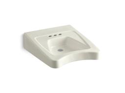 Kohler Morningsidee 20'' X 27'' Mount/concealed Arm Carrier Wheelchair Bathroom Sink With 4'' Cen... - image 4